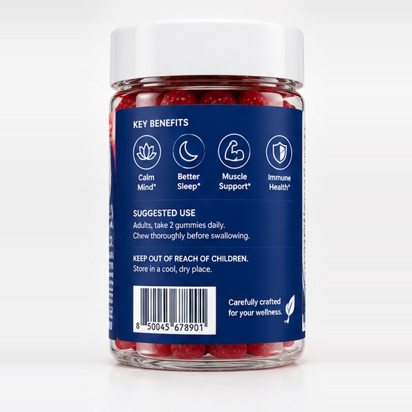 Back label