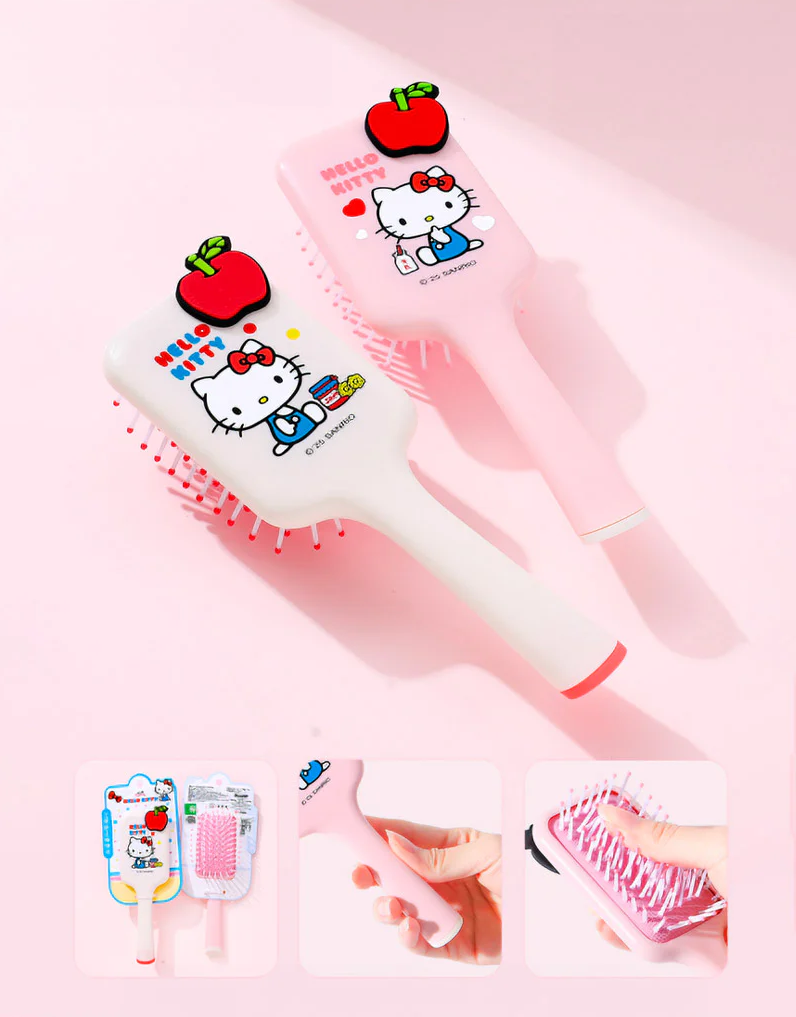 Sanrio Hair Brush Cushion Comb 2D